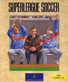 Box cover for Superleague Soccer / Super League Soccer on the Commodore 64.